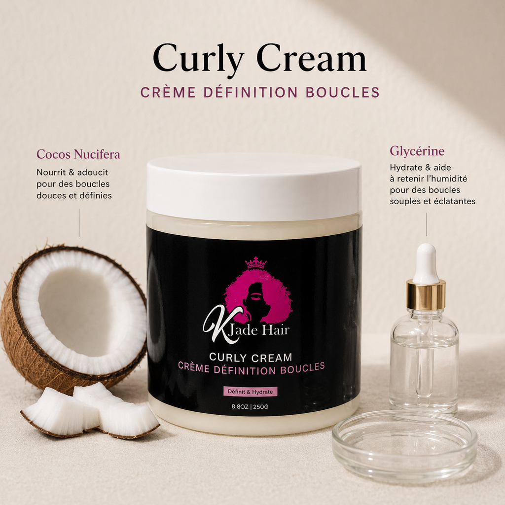 Curly Cream – Crème Définition Boucles